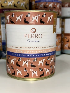 PERRO Karma mokra Gourmet Dzik z pasternakiem 800g