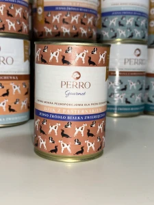 PERRO Karma mokra Gourmet Dzik z pasternakiem 400g