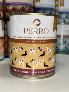 PERRO Karma mokra Indyk z cukinią 800g
