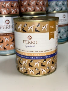 PERRO Karma mokra Gourmet Cielęcina z cukinią 800g  