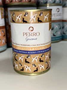 PERRO Karma mokra Gourmet Cielęcina z cukinią 400g 