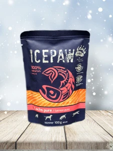 Icepaw High Premium - czysty łosoś dla psów 100% (100g)
