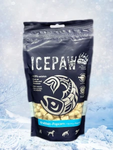 ICEPAW Krabben PopCorn dla psa z krewetkami (90g)