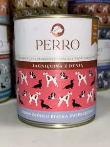 PERRO Karma mokra Jagnięcina z dynią  800g 