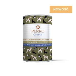 PERRO Karma mokra Gourmet Kangur z dynią 400g 