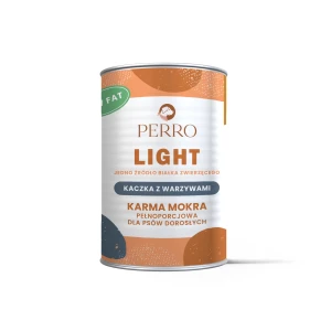 PERRO LIGHT Karma mokra Kaczka z warzywami 400g