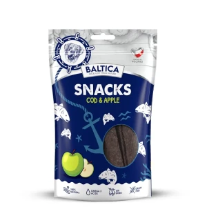 Baltica - Snacks polędwica z Dorsza z jabłkami 80g