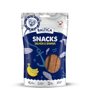 Baltica - Snacks Łosoś z bananami 80g
