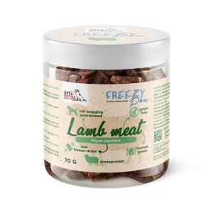 Syta micha - 100% liofilizowane mięso jagnięce dla psa 70g FREEZY Pure