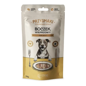 Przysmaki "Z Pańskiego Stołu" - Boczek wieprzowy (75 g)