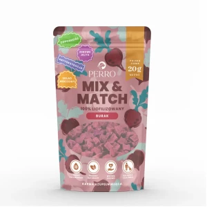 Perro - MIX & MATCH Burak Przysmaki liofilizowane 20g 