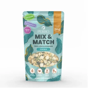 Perro - MIX & MATCH Cukinia Przysmaki liofilizowane 20g 