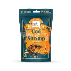 Syta Micha Fish & Seafood Przysmaki z krewetką dla psa 80g