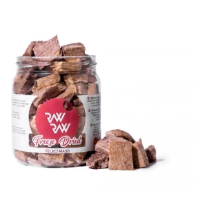 RAW RAW Liofilizowane przysmaki dla psa - cielęcina 70g