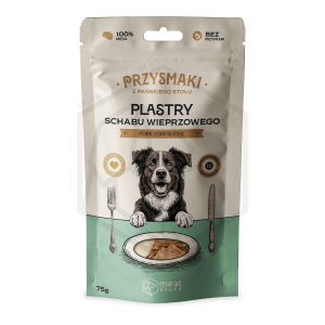 Przysmaki "Z Pańskiego Stołu" - Plastry schabu wieprzowego (75 g) 