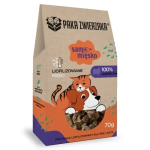 Paka Zwierzaka - Przysmak liofilizowany Samo Mięsko JAGNIĘCINA 70g