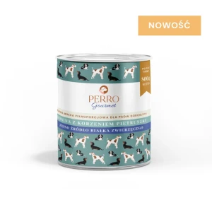 PERRO Karma mokra Gourmet Konina z korzeniem pietruszki 800g 