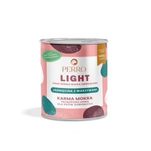PERRO LIGHT Karma mokra Jagnięcina z warzywami 400g 