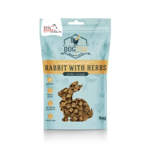 Syta micha - Dogtor Uspokajające przysmaki dla psa królik z ziołami 80g