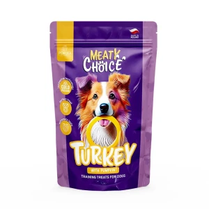 Pokusa - Smaczki treningowe - Meaty Choice Turkey with Pumpkin (200g)