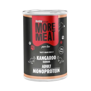 BUBAlicious More Meat mono karma dla psa Pure Line 400g KANGUR