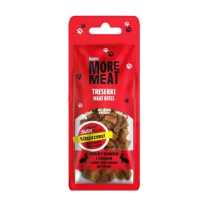 BUBAlicious More Meat treserki 50g królik z bananem i sezamem