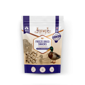 Bemo - Freeze Dried Meat Snacks - liofilizowane smaczki z mięsa kaczki 70g