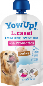 YOW UP! L.CASEI IMMUNE SYSTEM PROBIOTYKI JOGURT DLA PSA Z INDYKIEM 115G