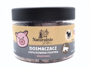 Naturalnie z Kotfina - Dosmaczacz wieprzowy 100% - posypka do karmy 50g