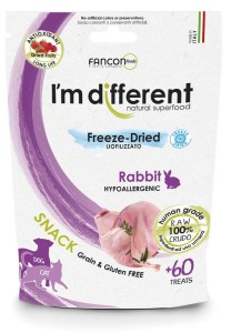 I'm different - Liofilizowana przekąska - królik 30g