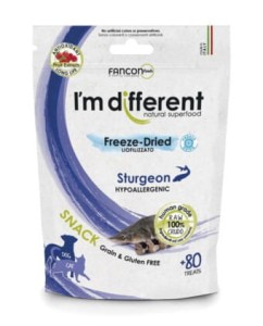 I'm different - Liofilizowana przekąska - jesiotr 40g