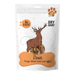 Paka Zwierzaka - Lio PEPE Deer - Liofilizowane przysmaki - mięso jelenia 60g