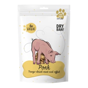 Paka Zwierzaka - Lio PEPE Pork - Liofilizowane przysmaki - polędwiczka wieprzowa 60g