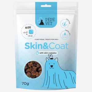 Paka Zwierzaka - Przysmak dla psa PEPE VET Skin&Coat (skóra i sierść) 70g