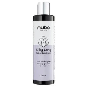 Mubo - Silky Long Natural Conditioner 250ml - delikatna odżywka do długiej sierści psa i kota