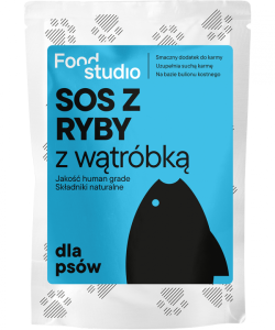 FOOD STUDIO CHEFS SOS DLA PSÓW Z RYBY Z WĄTRÓBKĄ 100ML