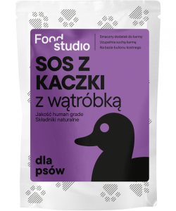 FOOD STUDIO CHEFS SOS DLA PSÓW Z KACZKI Z WĄTRÓBKĄ 100ML