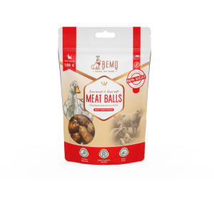 MEAT BALLS BEEF WITH DUCK - PÓŁMIĘKKIE SMACZKI DLA PSÓW Z KACZKĄ 180g