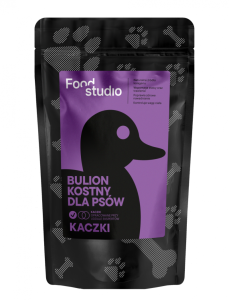 Food Studio Chefs BULION KOSTNY dla psów KACZKA 230ml