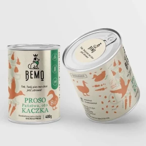 KARMA MOKRA DLA PSA - PROSO PAŃSTWA, OTO KACZKA! 800g 