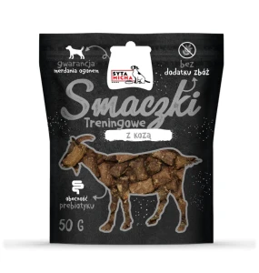 Smaczki treningowe z kozą 50g 