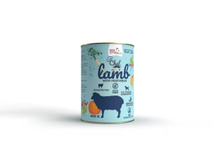 Mokra karma dla psa Jagnięcina z warzywami JUNIOR 400g 