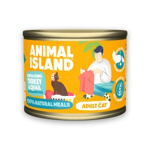 Animal Island mokra karma dla kota - indyk/przepiórka 200g 