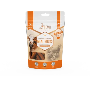 BEMO MEAT STICKS Beef Monoprotein - kabanosy z wołowiny 180g