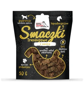Smaczki treningowe z koniną 50g 