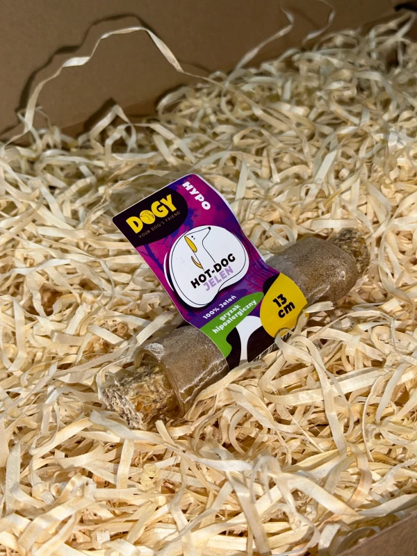 DOGY hot dog jeleń 13cm_8.webp