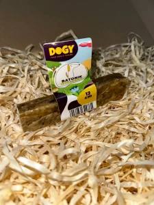 DOGY - Batonik WIOSENNY ze szparagami i serem cheddar 12cm