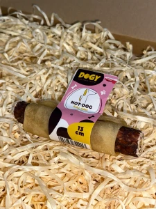 DOGY - Hot-Dog ze żwaczem Salami 13cm 