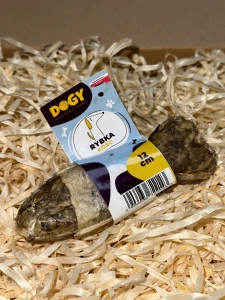 DOGY - Kość w kształcie rybki 12cm