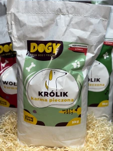DOGY - Karma pieczona z Królikiem dla małych ras 5kg 